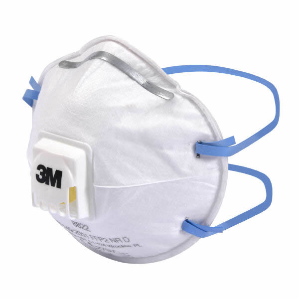 3M 8822 Ventilli Toz Maskesi FFP2 - Görsel 3