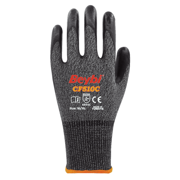 CF510C Köpük Nitril Kaplı Kesilmeye Dirençli Eldiven - Görsel 2