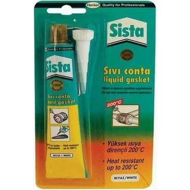 Sista Sıvı Conta Beyaz 50 g Blister
