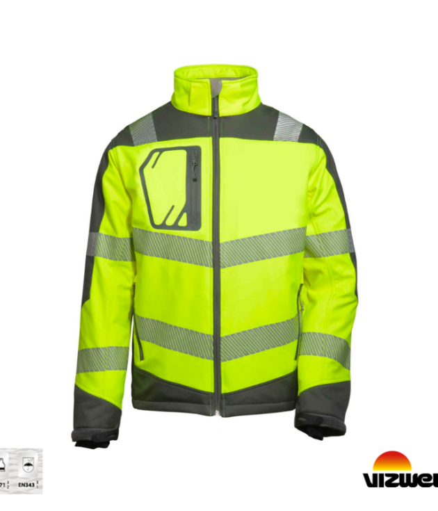 Vizwell™ VWJK268 – Reflektörlü Softshell Model Alüminyum Kaplı Termal Mont