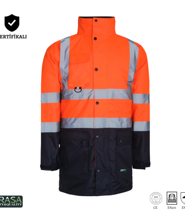 IZRASA™ NT44 – 5 Farklı Kullanım Modeli Reflektörlü 300D Oxford 5+1 Parka