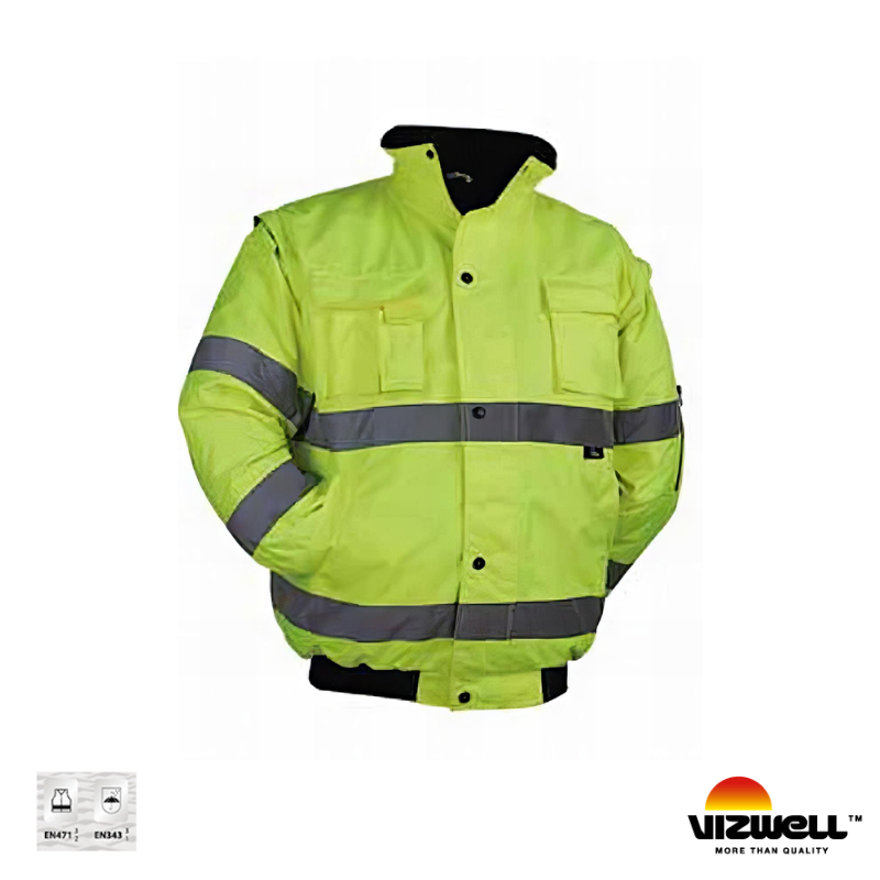 Vizwell™ VWJK60 – Kolları Çıkmalı 300D Oxford Pilot Mont