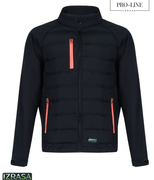 IZRASA™ SM22 – Proline Softshell Turuncu Fermuarlı Mont