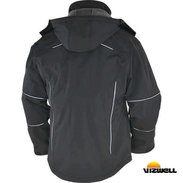 Vizwell™ VWJK112 – Dış Mekan Softshell Model Mont - Görsel 2