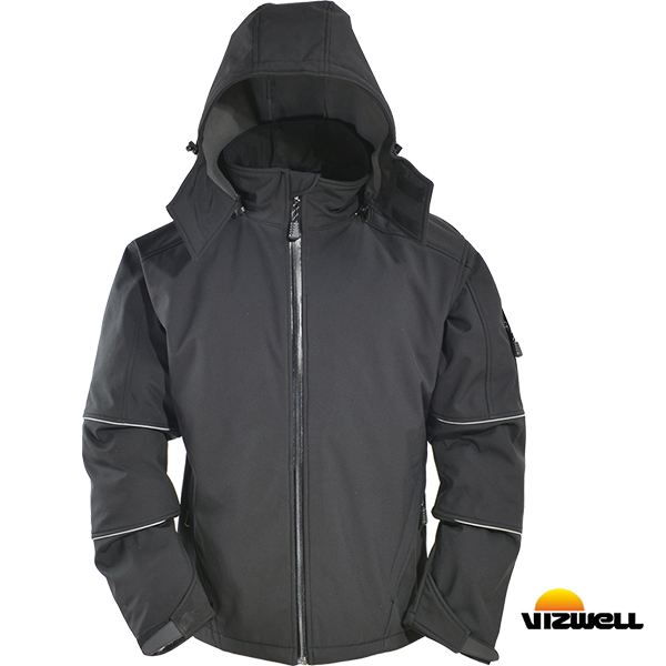 Vizwell™ VWJK112 – Dış Mekan Softshell Model Mont